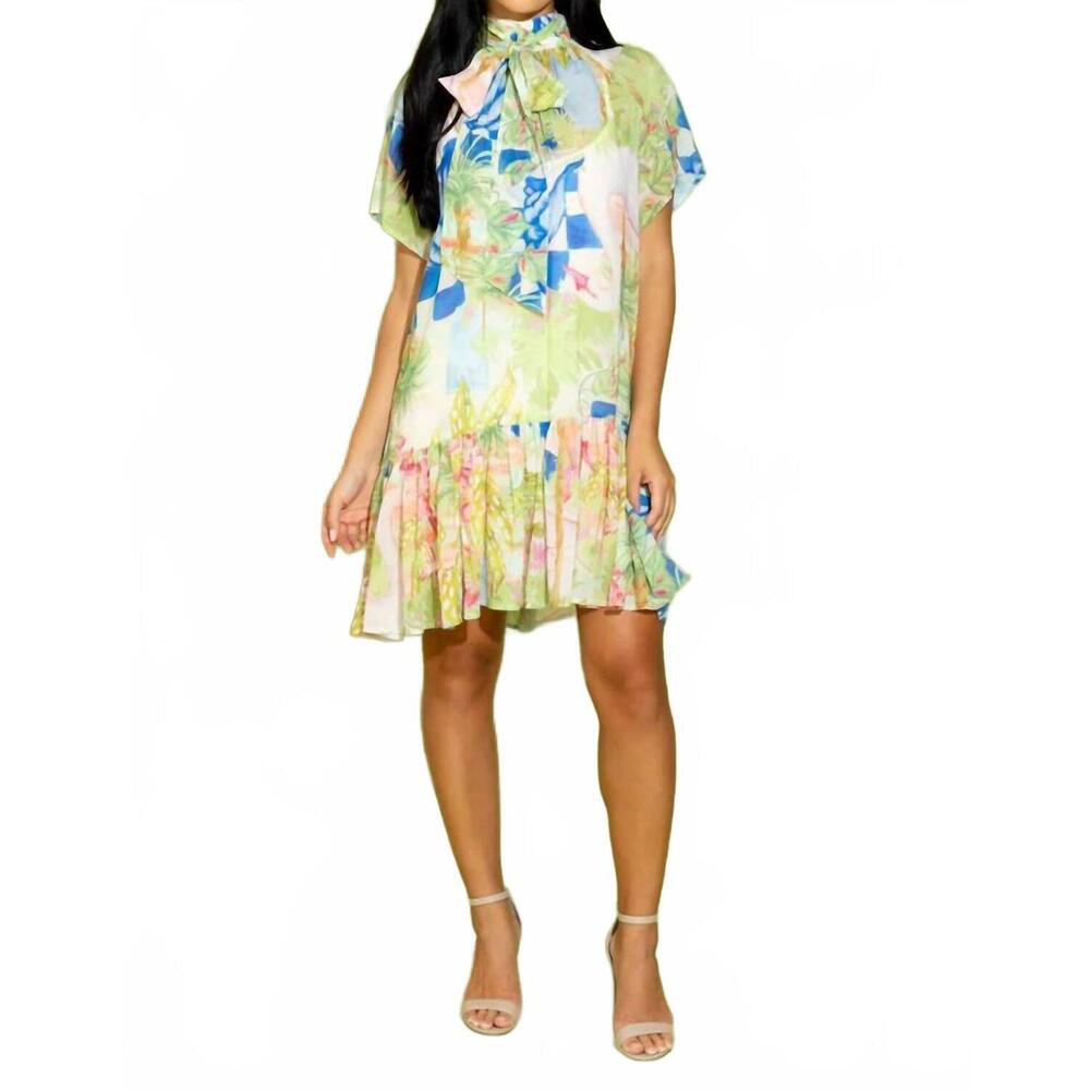 NEW ALDEN ADAIR willa dress in swan lake